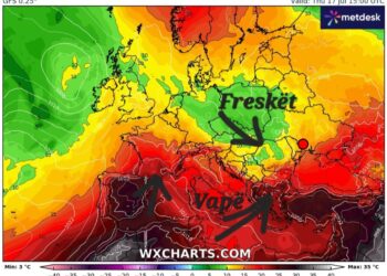 Moti javor, vijnë rrebeshet dhe freskia!