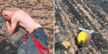 Një zjarrfikës lëndohet gjatë përpjekjeve për ta shuar zjarrin në Ferizaj