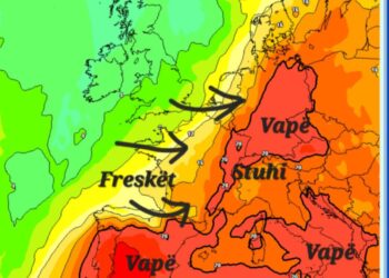 Fillon freskia në disa pjesë të Evropes, por vazhdon vapa në pjesë tjera!