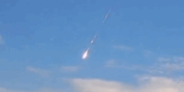 Meteori bie mbi një shtëpi në SHBA