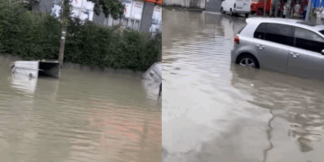 Rrugët e përmbytura i morën jetën: 43-vjeçari  në Durrës preku shtyllën e ndriçimit dhe vdiq nga rryma