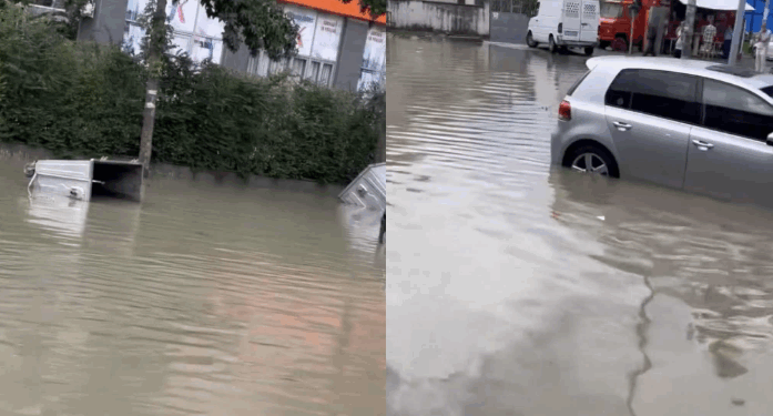 Rrugët e përmbytura i morën jetën: 43-vjeçari  në Durrës preku shtyllën e ndriçimit dhe vdiq nga rryma