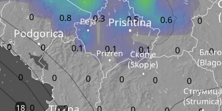 Vjen fronti i ftohtë ajror!