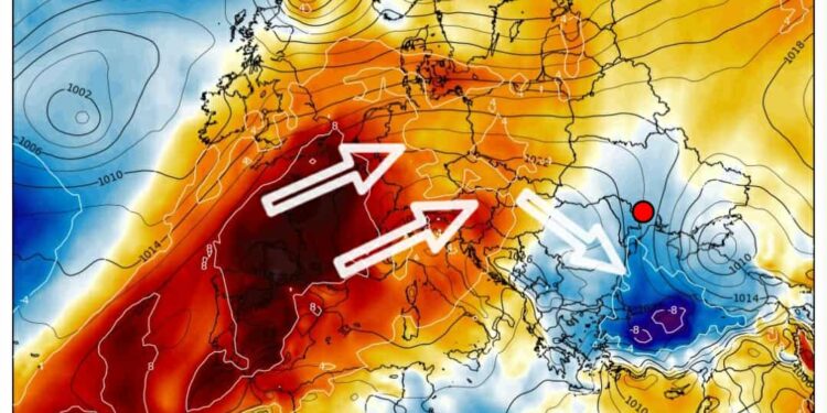 Moti javor, fronti i ftohtë ajror në mesjavë!