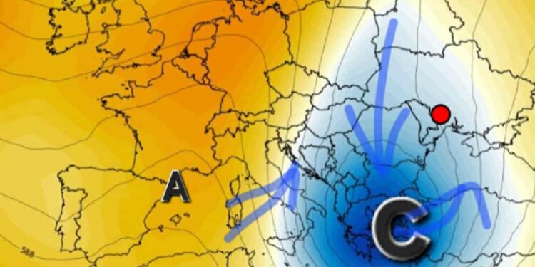 Fusha të fuqishme ciklonike në juglindje, moti për javën e dytë të tetorit!