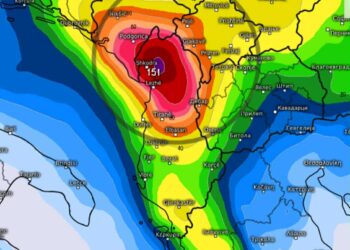 Vijnë reshje lokalisht të dendura atmosferike!