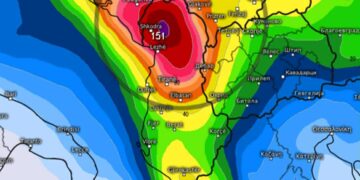 Vijnë reshje lokalisht të dendura atmosferike!
