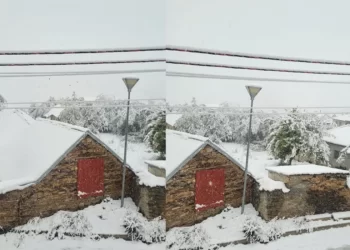 Verilindja e Shqipërisë mbulohet nga bora