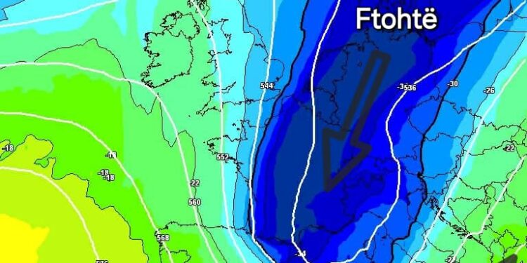 Bora vjen në shumë pjesë të Ballkanit dhe Evropës, viset tona ende me rrymime të ngrohta ajrore!