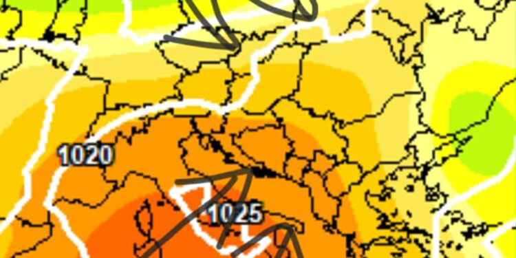 Moti gjatë kësaj jave, dominim anticiklonik, mundësi për një front të fuqishëm të ftohtë ajror krejt në fundjavë!