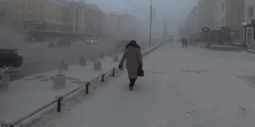 Edhe në -45 gradë Celsius, qyteti më i ftohtë në botë funksionon normalisht