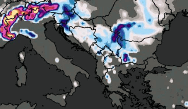 Moti javor, ndryshon situata sinoptike, reshje shiu e bore!