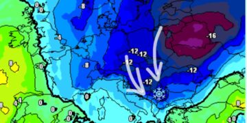 Reshje bore dhe temperaturat polare!