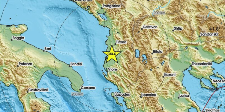 Tërmet në Shqipëri, ndjehet në disa qytete