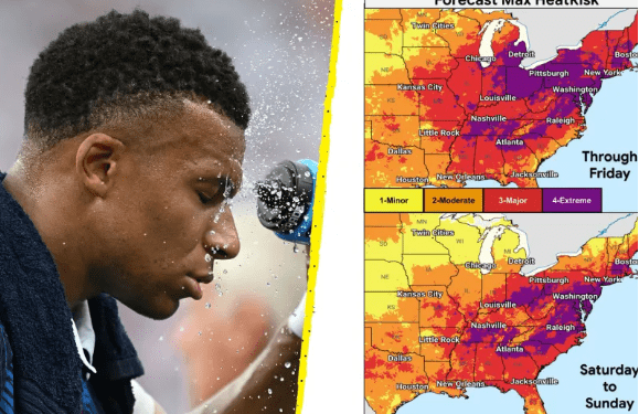 A do të shtyhet ndeshja Paraguai-Francë për shkak të temperaturave të larta