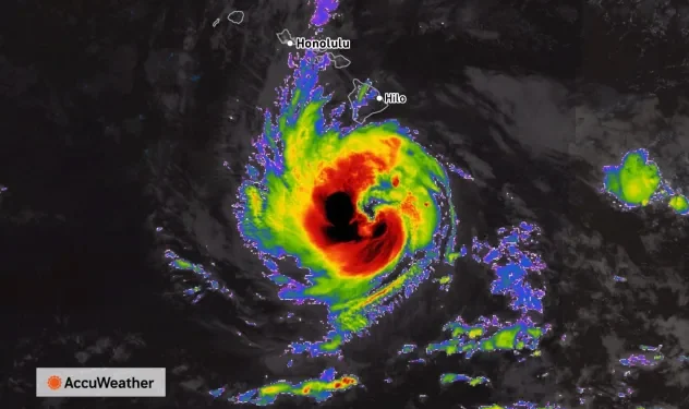 Uragani Nolo forcohet me shpejtësi, Hawaii përballet me rrezik të madh përmbytjesh