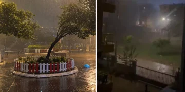 Shirat e rrëmbyeshëm godasin Antalyan, rrezik për përmbytje të reja
